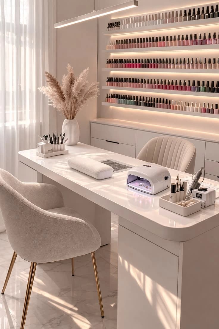 Salon Suite & Chair Layout